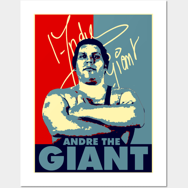 Andre the giant Wall Art by AxLSTORE